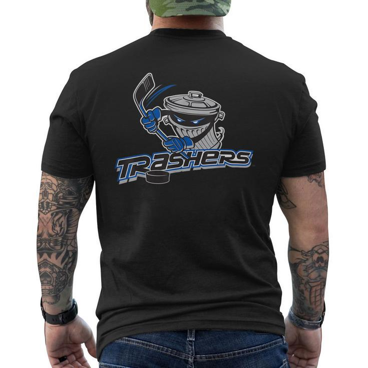 Danbury Trashers Ice Hockey Vintage Uhl Men's Back Print T-shirt