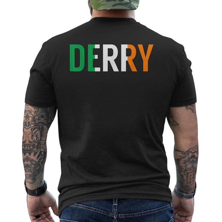 Derry Irish Republic Men's T-shirt Back Print