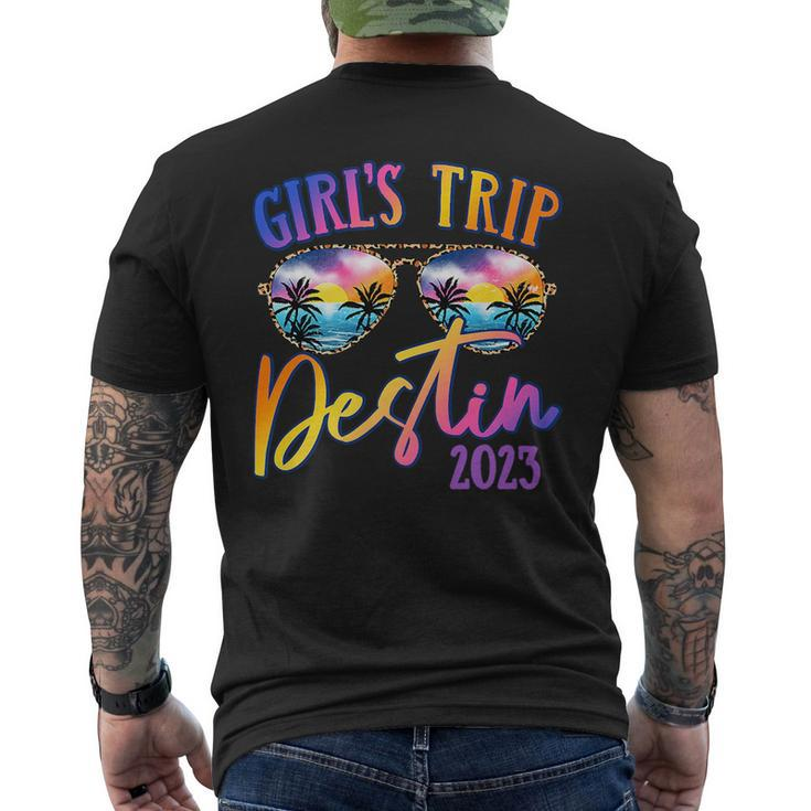 Destin 2023 Girls Trip Sunglasses Summer Girlfriend   Mens Back Print T-shirt