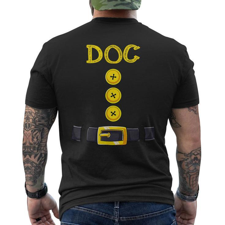 Doc-Dwarf Halloween Costume Doc-Dwarfs Men's T-shirt Back Print