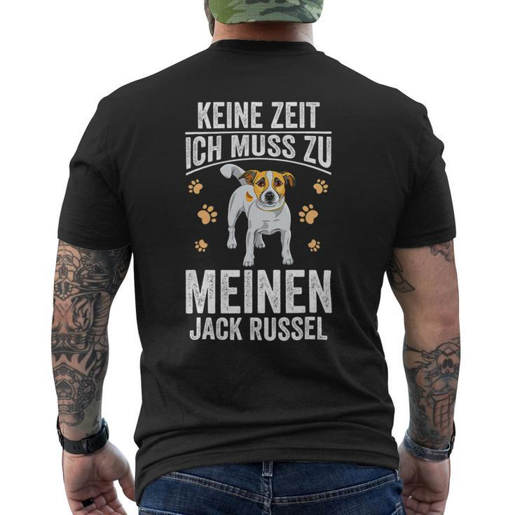 Dog Jack Russell Terrier Breeder Dog Jacky Mens Back Print T-shirt