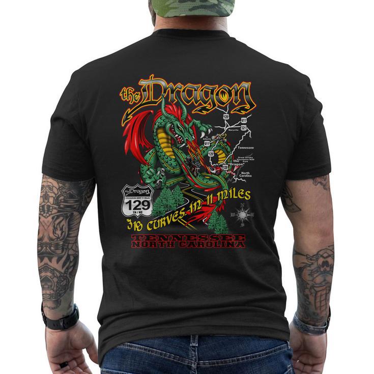 The Dragon 129 Tennessee North Carolina 318 Curves 11 Miles Men's