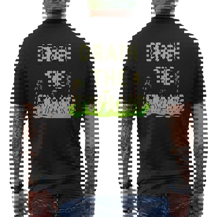 Drain The Swamp Men's T-shirt Back Print