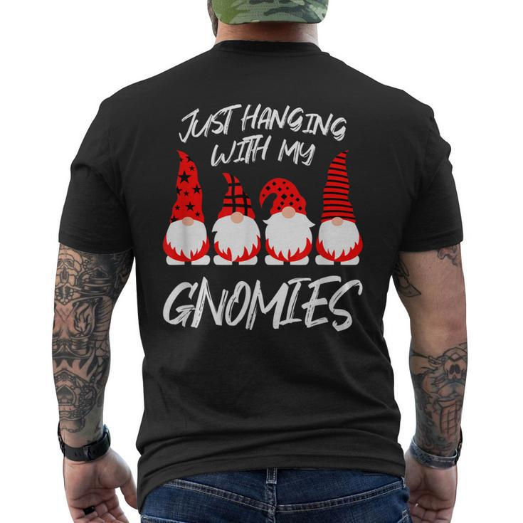 Elves Christmas Gnomies Matching Pajama Costume Men's T-shirt Back Print