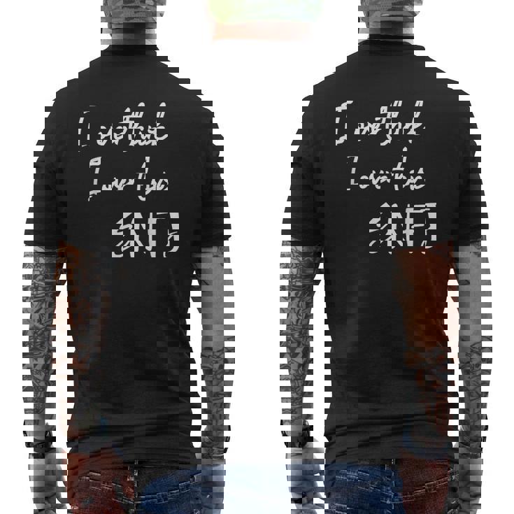 Enfj Extrovert Myers Briggs Personality Type Men's T-shirt Back Print