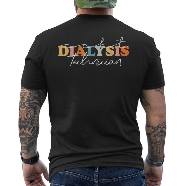 Expert In Dialysis Care Ccht Dialysis Technician Men's T-shirt Back Print