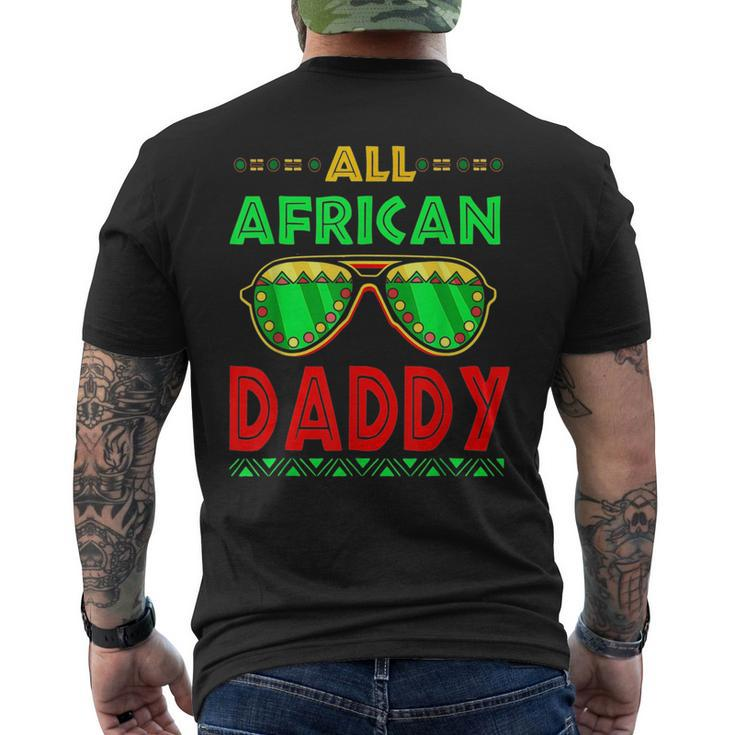 Family Matching Junenth Black History All African Daddy  Mens Back Print T-shirt