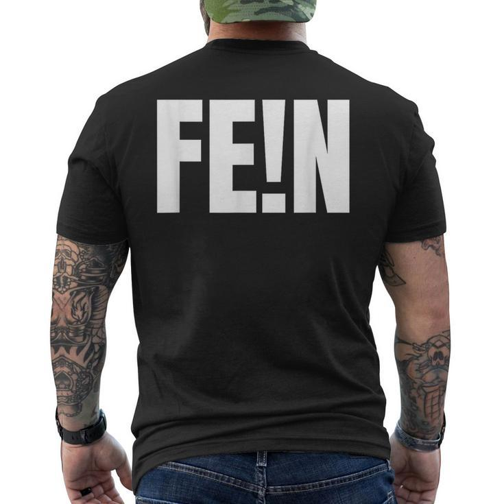 FeN Utopia Rap Trap Hip Hop Music Men's T-shirt Back Print
