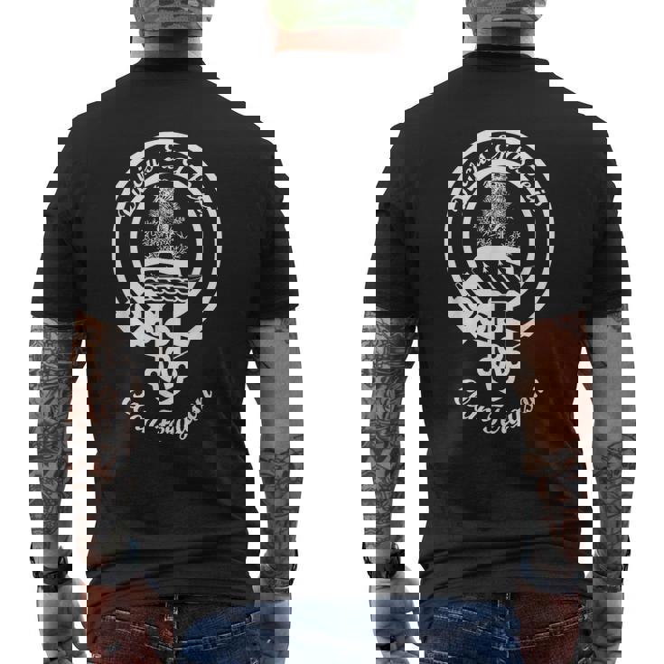 Ferguson Surname Last Name Scottish Clan Tartan Badge Crest Funny Last Name Designs Funny Gifts Mens Back Print T-shirt