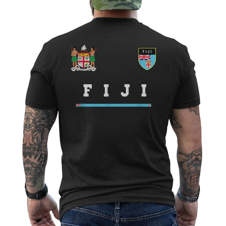 Fiji  SportSoccer Jersey  Flag Football Suva  Mens Back Print T-shirt