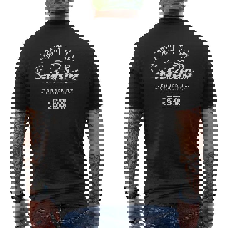 Forget The Mistakes Remember The Lesson Mens Back Print T-shirt