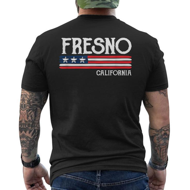 Fresno California Souvenir Men's T-shirt Back Print