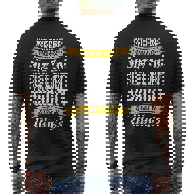 Fulfillment Associate Men's T-shirt Back Print