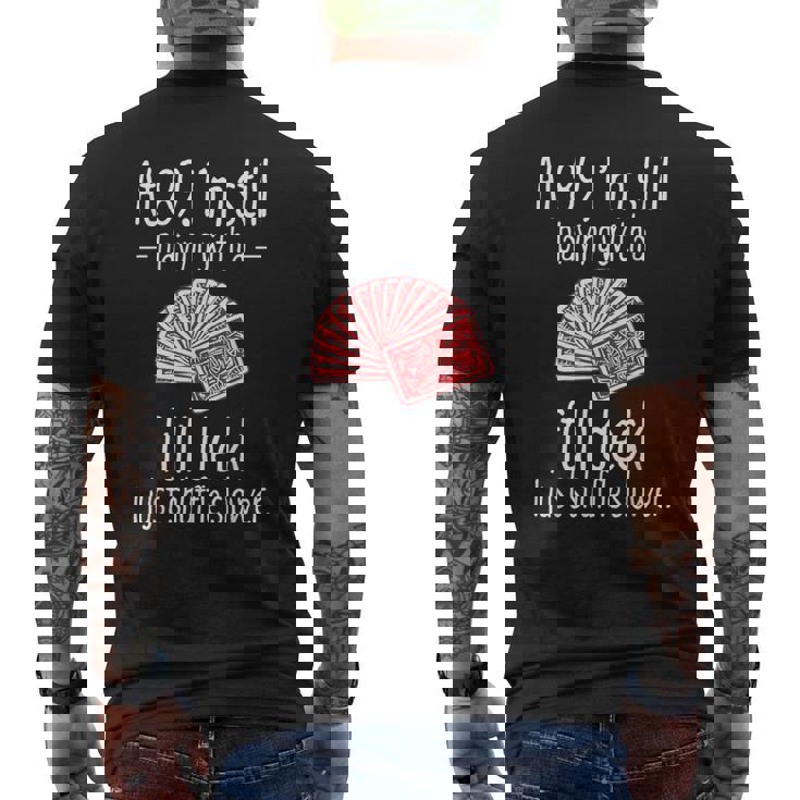 89Th Birthday 89 Year Old Cards Men's T-shirt Back Print