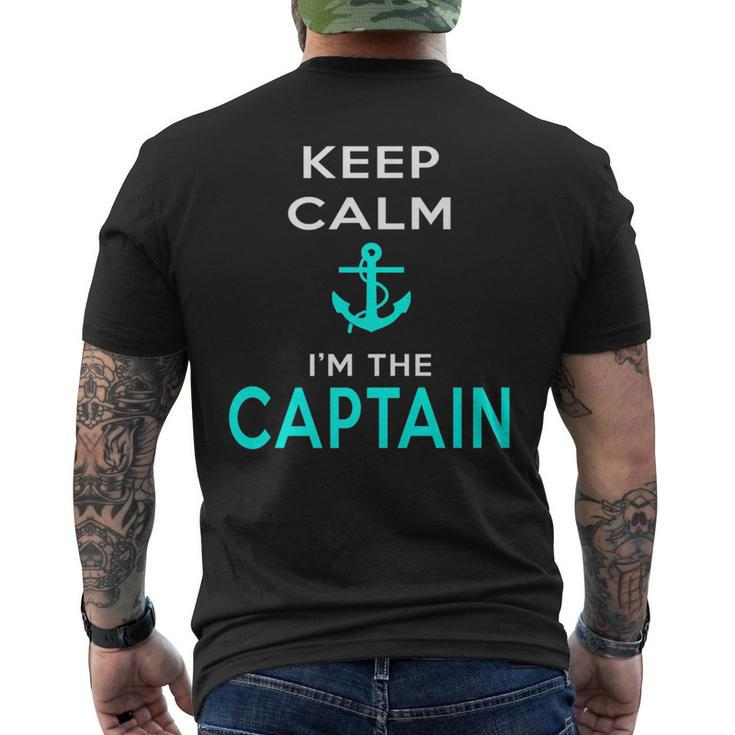 Funny Boat Captain Sailing Humor Quote Nautical Anchor   Mens Back Print T-shirt