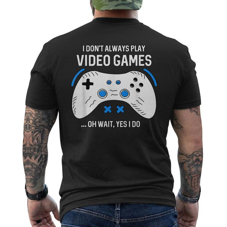 Gamer For Ns Boys Video Gaming Men's T-shirt Back Print