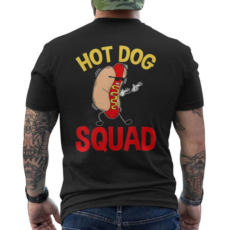 Hot Dog Squad Hot Dog Men's T-shirt Back Print