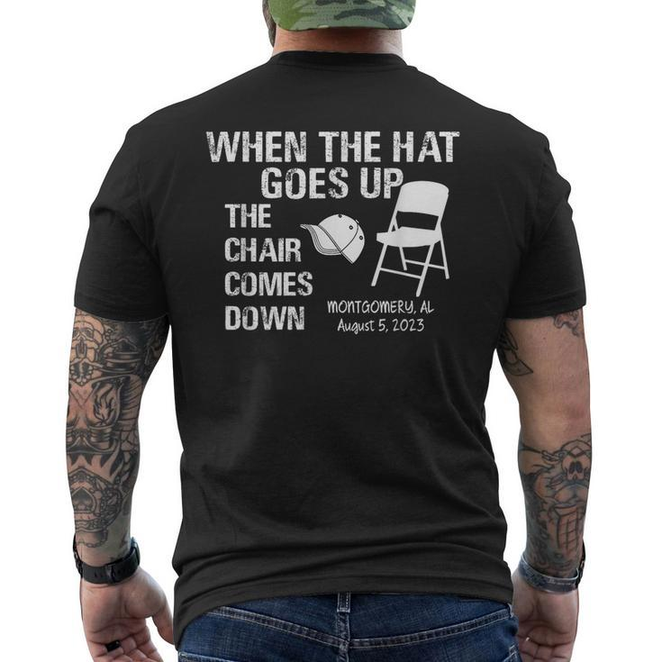 Humorous Fight I Survived The Riverboat Brawl Alabama Men's T-shirt Back Print