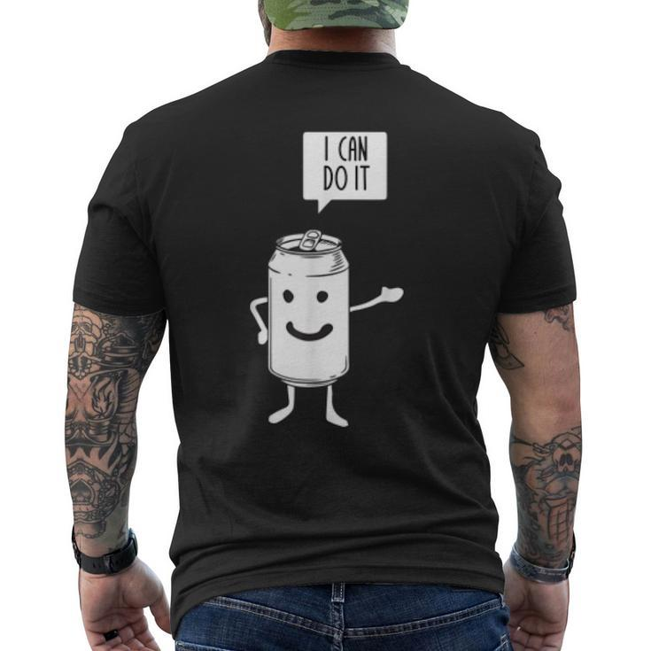 Funny Motivational Inspirational Pun Jokes Quote Humor  Mens Back Print T-shirt