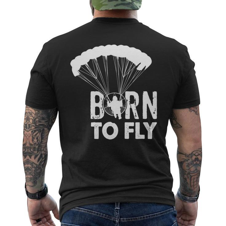 Funny Paramotor T  Explore Fly Paramotor Pilot Tshi Pilot Funny Gifts Mens Back Print T-shirt