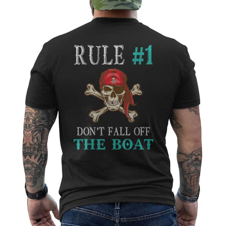 Pirate Quote Tampa Gasparilla Crossbones Men's T-shirt Back Print