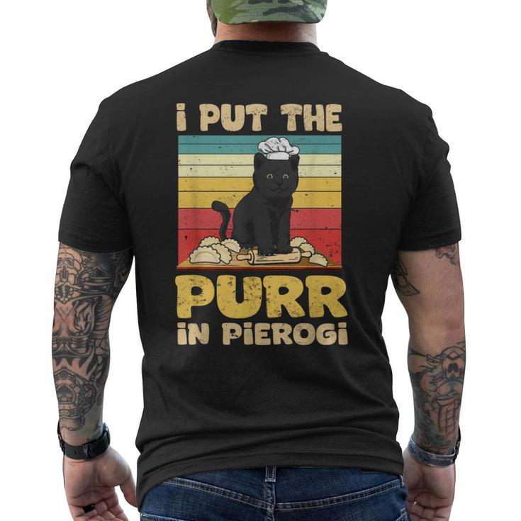 Polish Pierogi Men's T-shirt Back Print