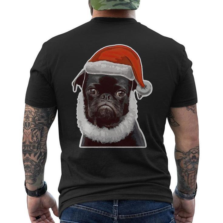 Pug Christmas Ugly Sweater For Pug Dog Lover Men's T-shirt Back Print