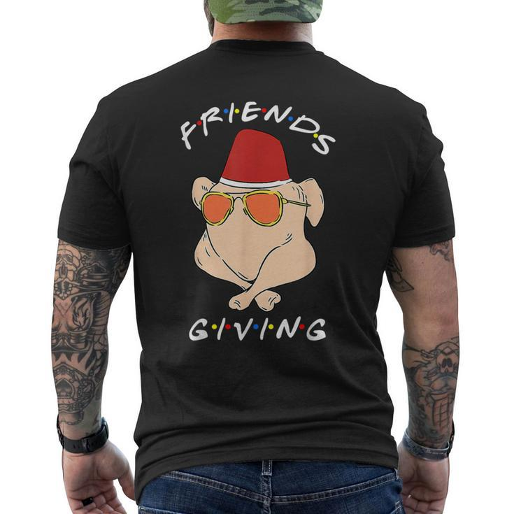 Thanksgiving Friendsgiving Turkey S Men's T-shirt Back Print