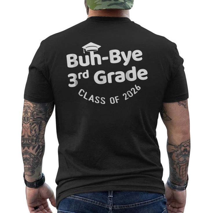 Funny Third Grade Gift Graduation Mens Back Print T-shirt