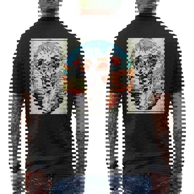 Galaxyman Mens Back Print T-shirt