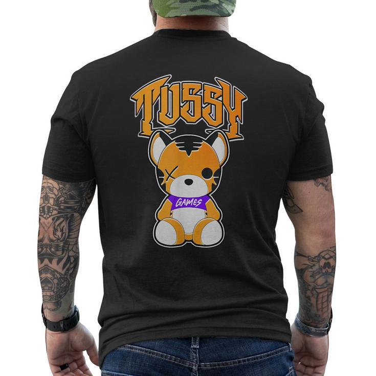 Gaming  For Gamer With Tussy Style  Mens Back Print T-shirt