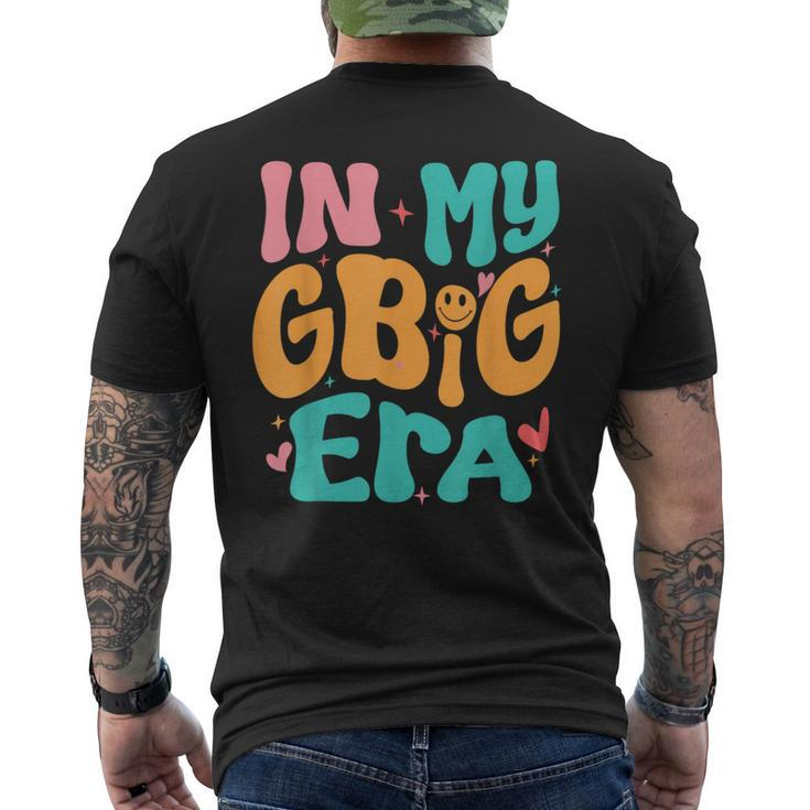 In My Gbig Era Sorority Reveal Retro Men's T-shirt Back Print