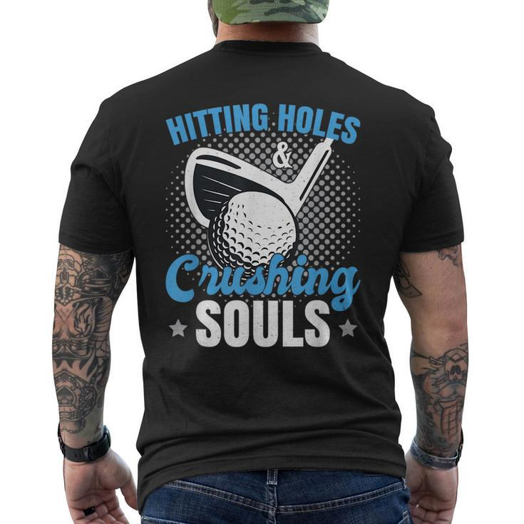 Golf Golfing Golf Player Humor  Mens Back Print T-shirt