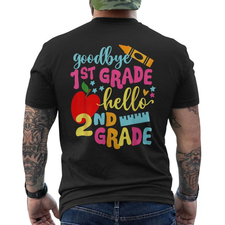 Goodbye 1St Grade Class Of 2023 Graduate Hello 2Nd Grade  Mens Back Print T-shirt