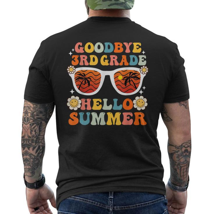 Goodbye 3Rd Grade Hello Summer Funny Third Grade Graduate  Mens Back Print T-shirt