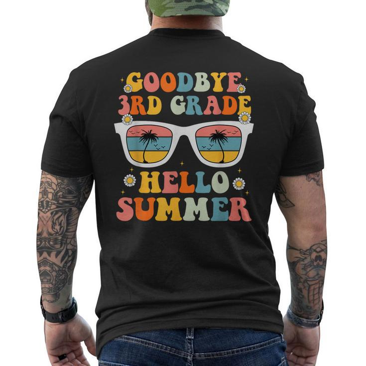 Goodbye 3Rd Grade Hello Summer Graduation Last Day Of School  Mens Back Print T-shirt
