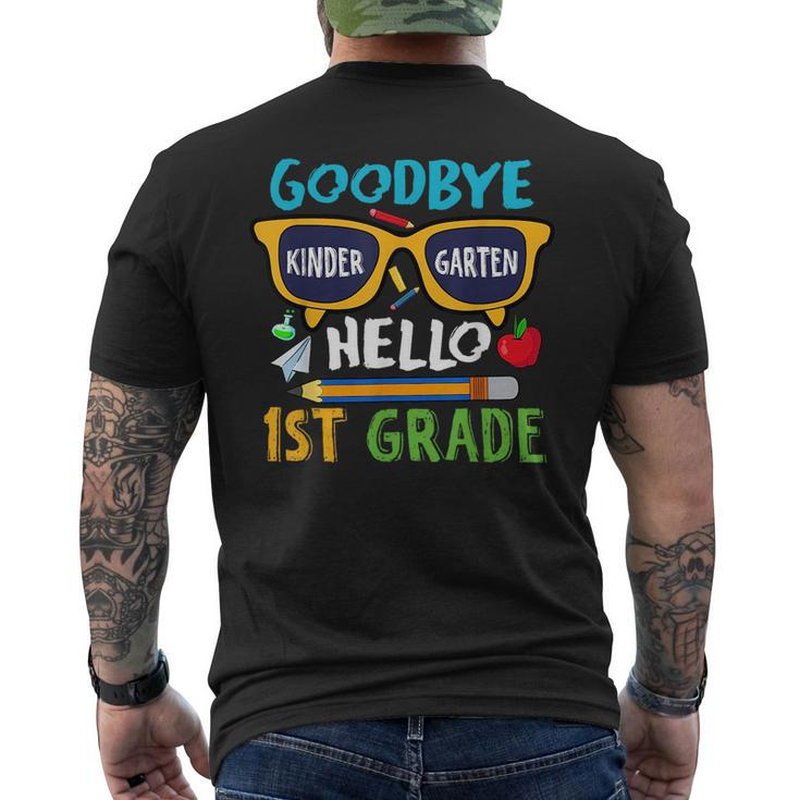 Goodbye Kindergarten Hello 1St Grade Girls 2023 Grad Mens Back Print T-shirt