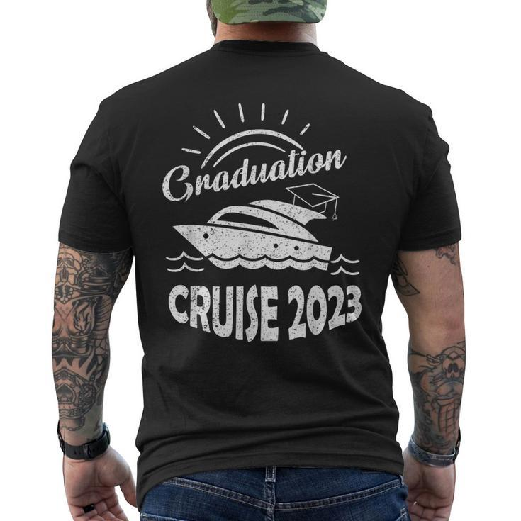 Graduation Last Day Of School Happy Graduation Cruise 2023  Mens Back Print T-shirt