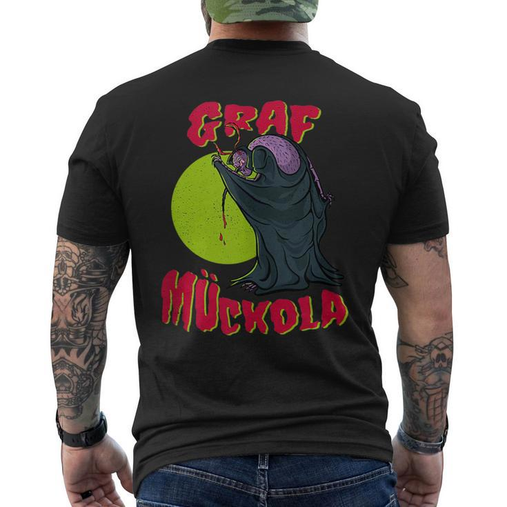 Graf Muckola Scary Insect  Mens Back Print T-shirt