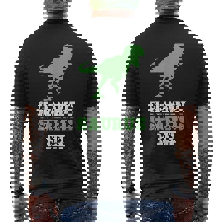 Grampy-Saurus Rex Dino Dinosaur Grampysaurus Men's T-shirt Back Print
