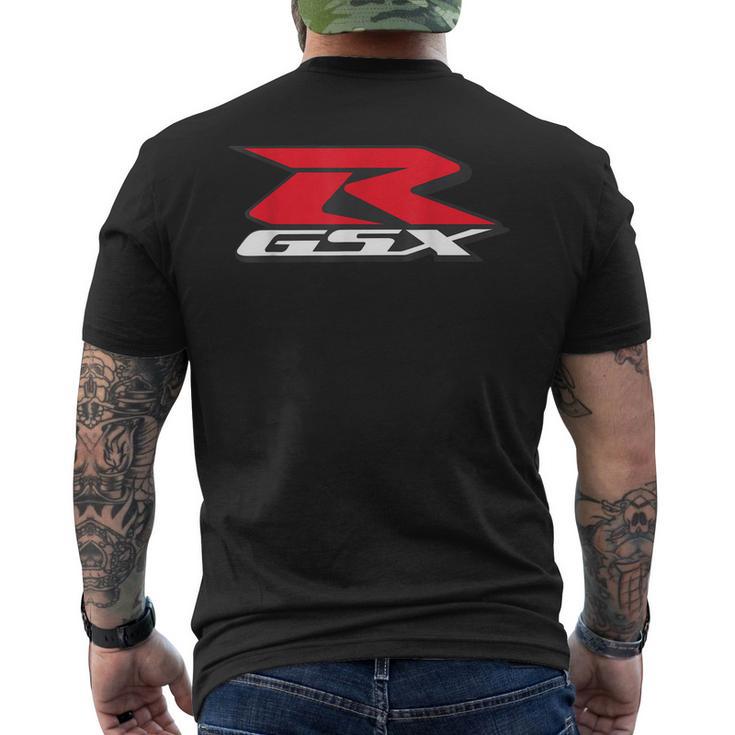 Gsxr Superbike Men s Back Print T shirt Mazezy