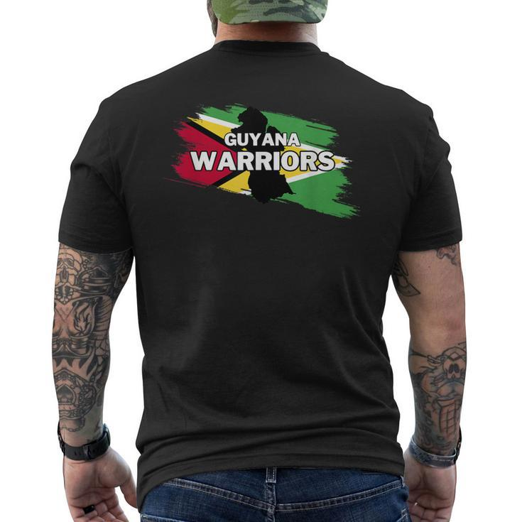 Guyana Warriors Cricket Men's T-shirt Back Print