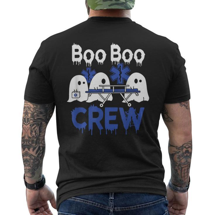 Halloween Emergency Department Boo Boo Crew Nursing Student Men's T-shirt Back Print