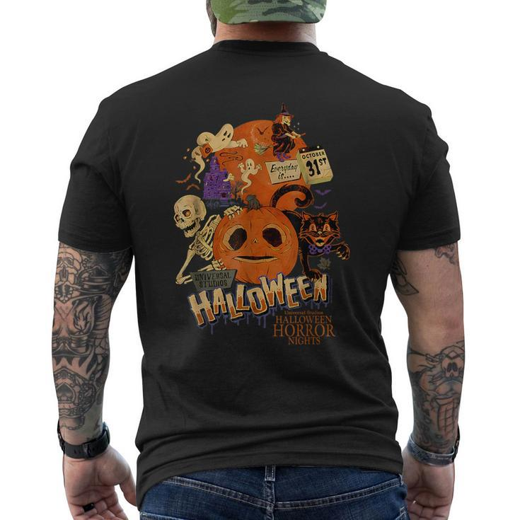 Halloween Horror Nights Hhn Lil Boo Men's T-shirt Back Print