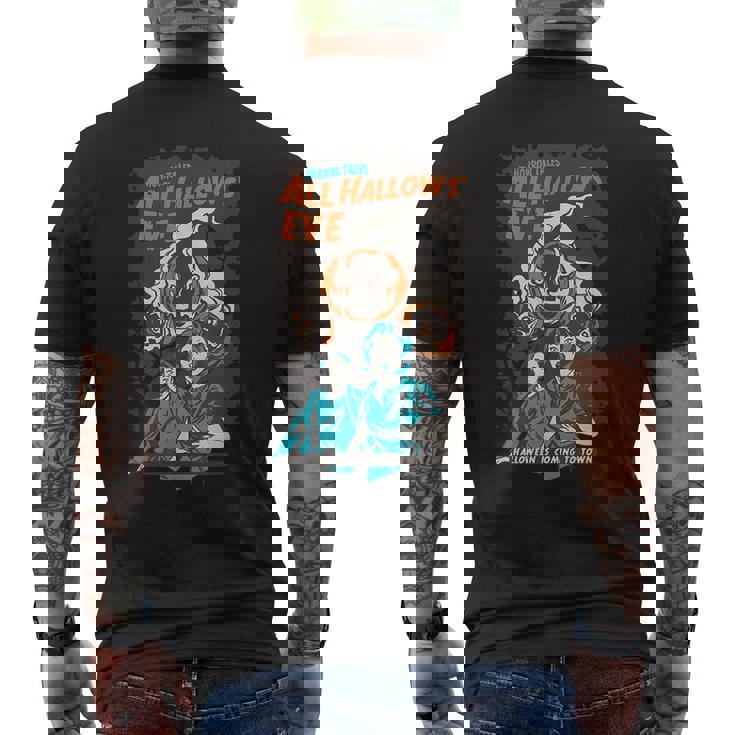 All Hallows Eve For Horror Tales Lovers Horror Men's T-shirt Back Print