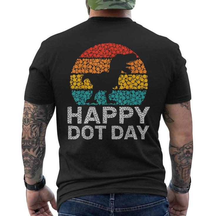 Happy International Dot Day 2023 September 15Th Polka Dot Men's T-shirt Back Print