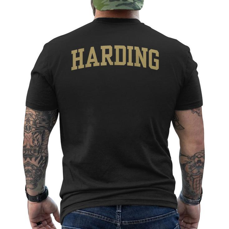 Harding University 02 Men's T-shirt Back Print