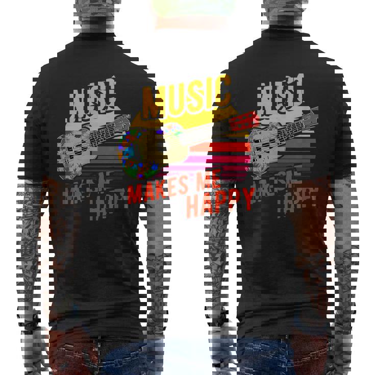 Hawaii Costume Ukulelist Ukulele Music Ukulele Funny Gifts Mens Back Print T-shirt Hawaii Costume Ukulelist Ukulele Music Ukulele Funny Gifts Mens Back Print T-shirt