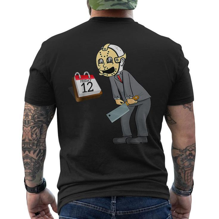 Hilarious Friday 12Th Horror Movie Parody Parody Men's T-shirt Back Print
