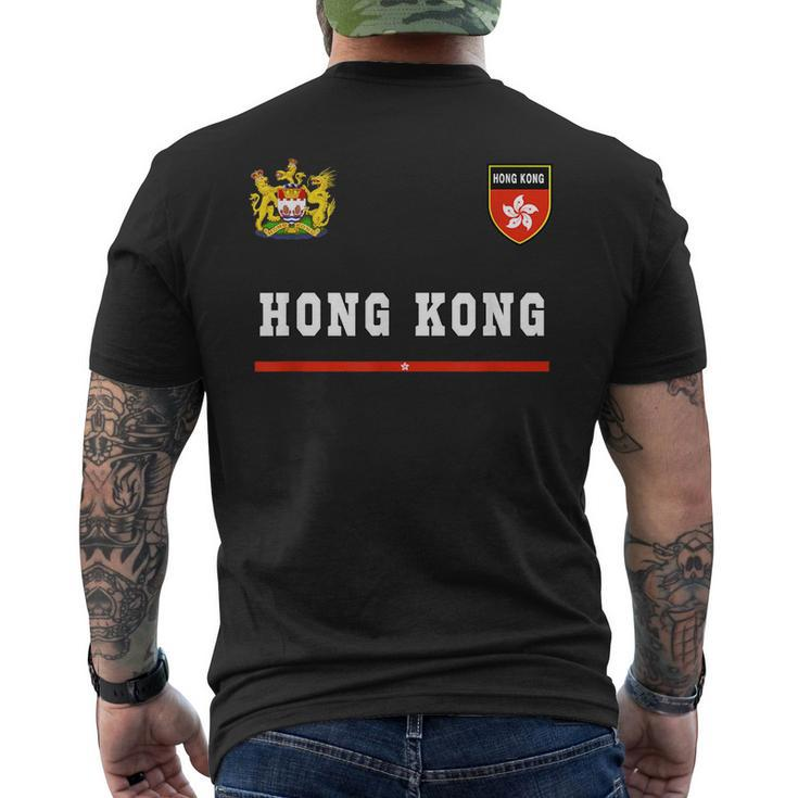 Hong Kong SportSoccer Jersey  Flag Football  Mens Back Print T-shirt